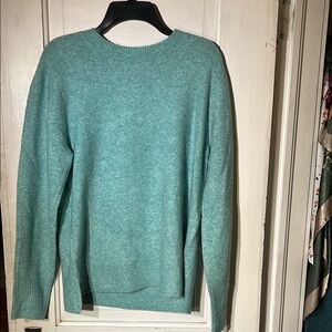 J. Crew Blue Crew Neck Sweater Soft and Relaxed Fit